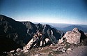 Vedere spre Coltii Moraruluim Bucegi