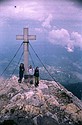 In tabara, in Austria (in munti langa granita cu Italia)