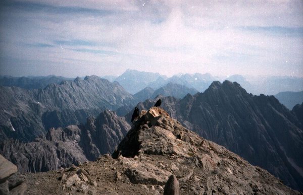 Tabara pe munte in Austria