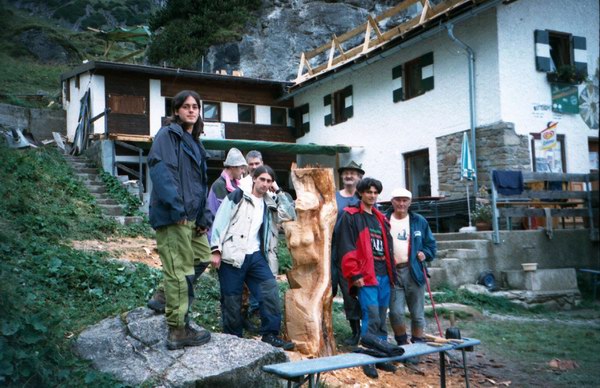 Tabara pe munte in Austria