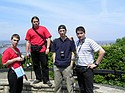 In Budapesta, pe dealul Gellert. Aici se afla Citadela si Monumentul Eliberarii